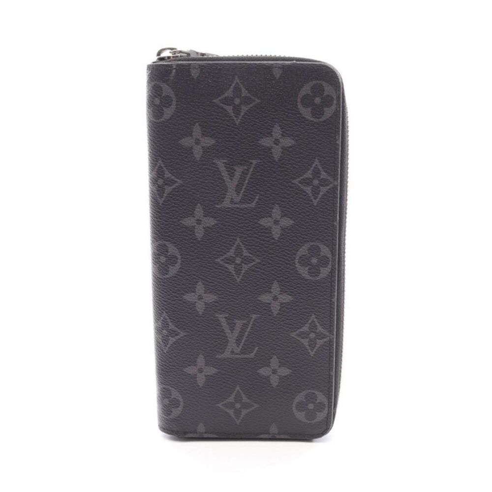 Louis Vuitton Zippy Wallet Vertical Monogram Eclipse Long Wallet